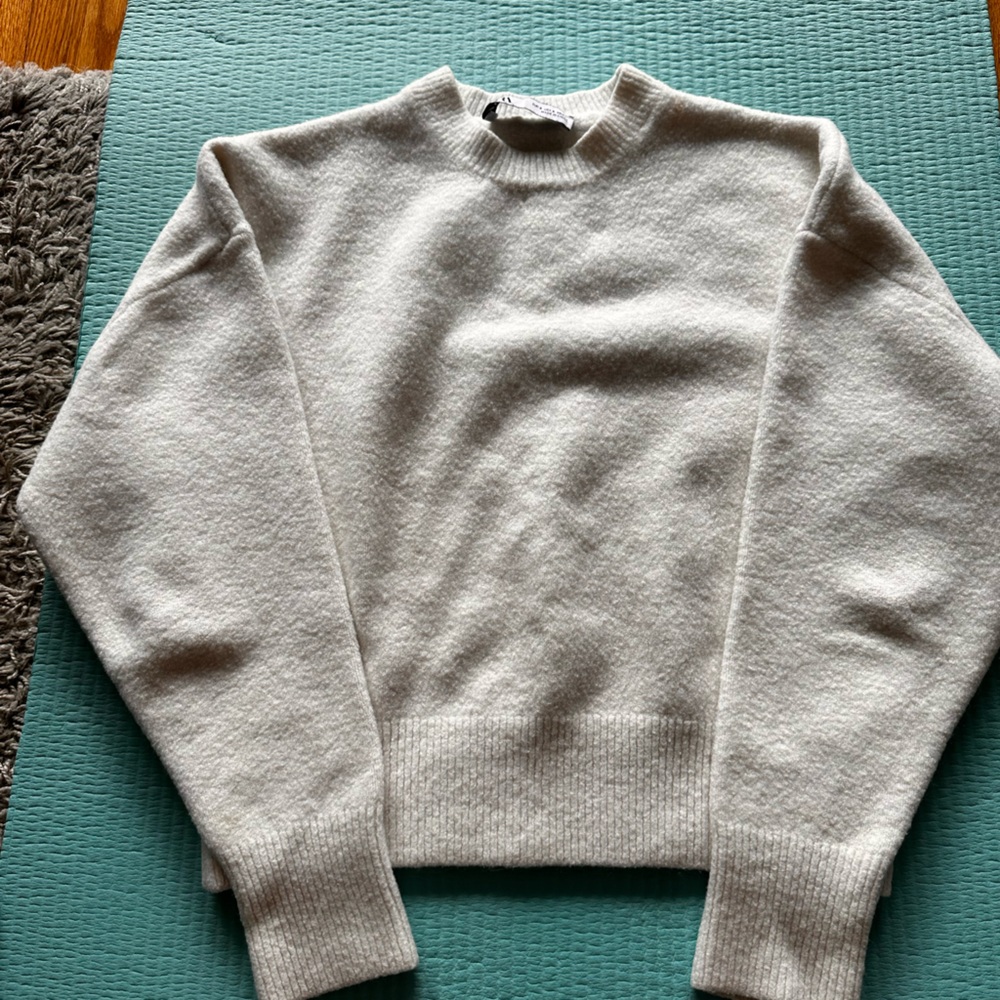 White sweater